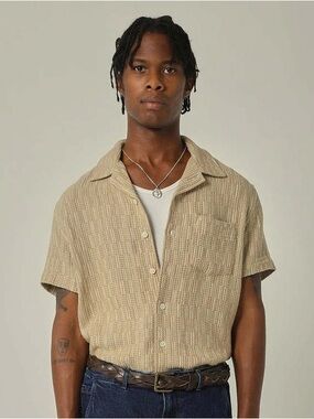 Corridor NYC - Rainbow Weave S/S Shirt (Large)